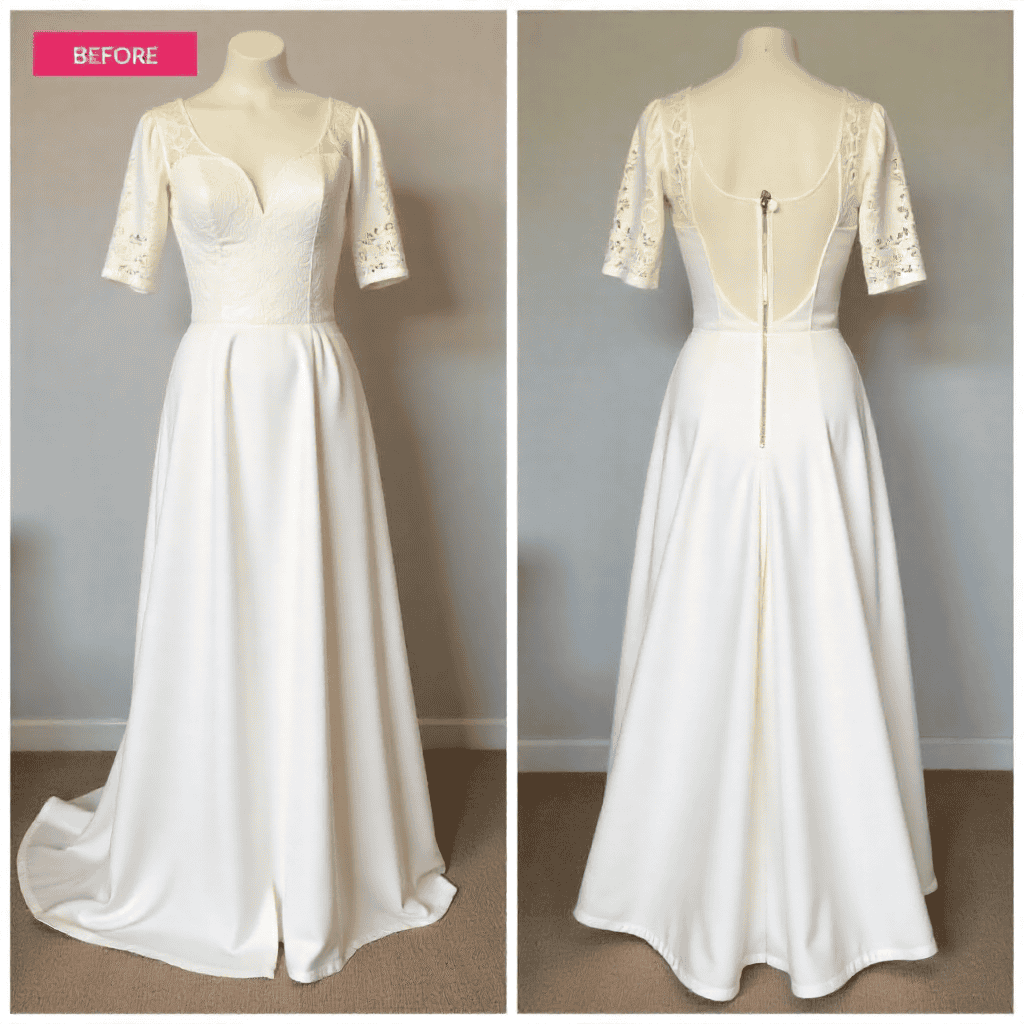 Dress alteration work